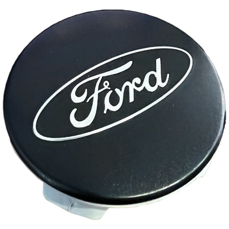 Ford Racing Ford Car Black & Chrome Wheel Center Cap Kit - Satin M-1096K-BCS