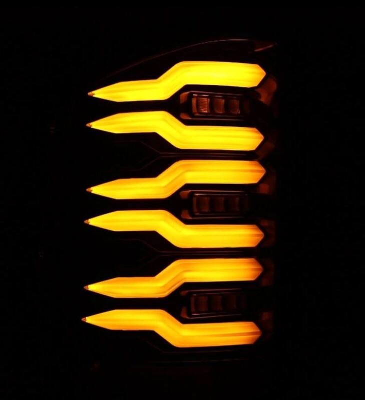 AlphaRex 07-13 Chevrolet Silverado 1500 (Ex. Hybrid Models) LUXX-Series LED Tail Lights Alpha-Black 620090 *Discontinued