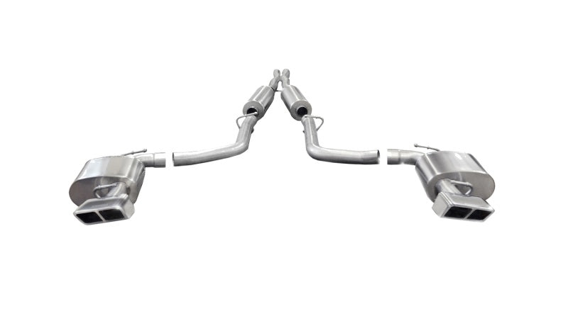 Corsa Performance 11-13 Dodge Challenger SRT-8 6.4L V8 Auto Polished Xtreme Cat-Back