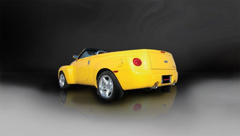 Corsa Performance 03-06 Chevrolet SSR 5.3L V8 Polished Sport Cat-Back Exhaust