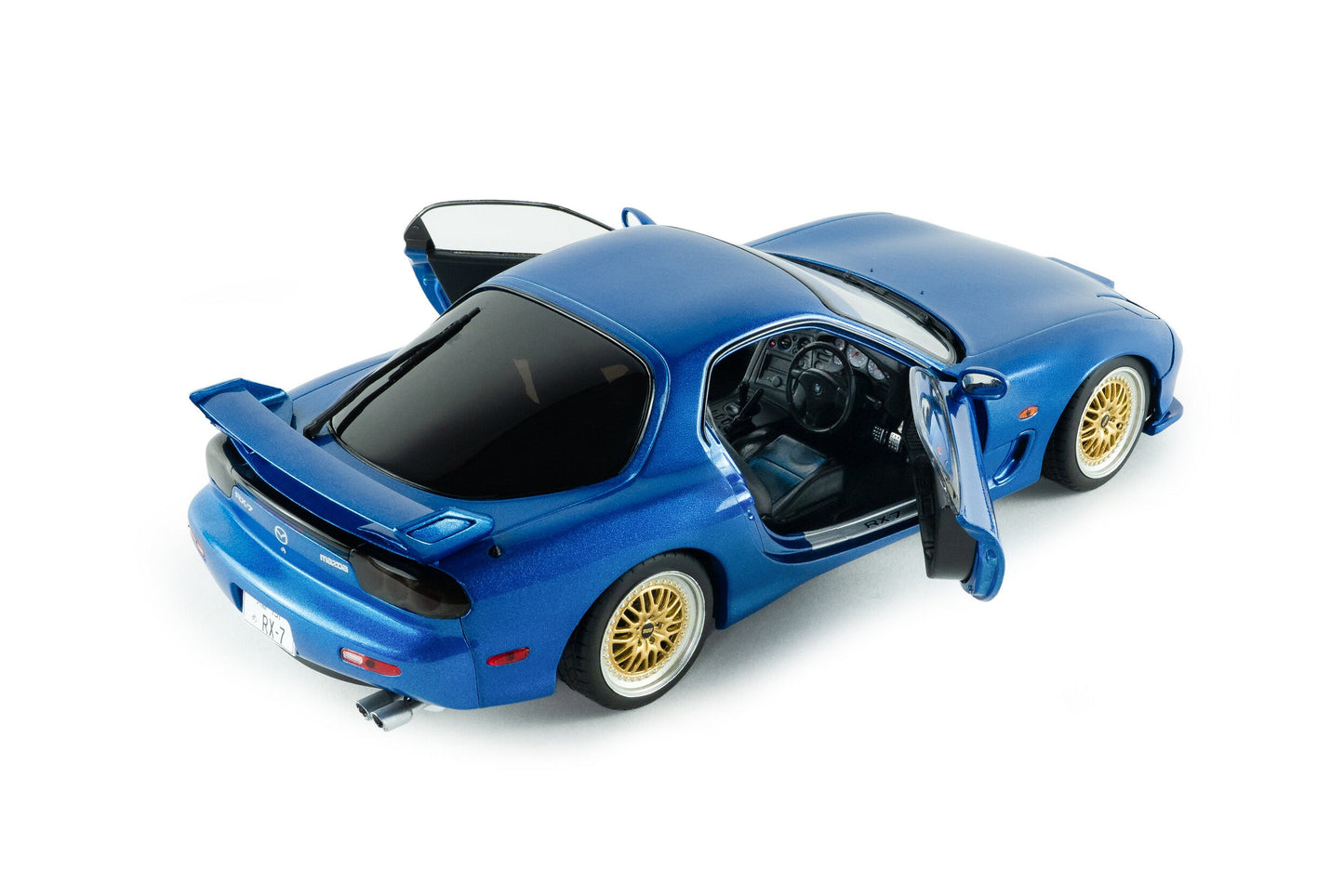 Solido 1999 Mazda RX7 FD3RS Innocent Blue Mica 1:18