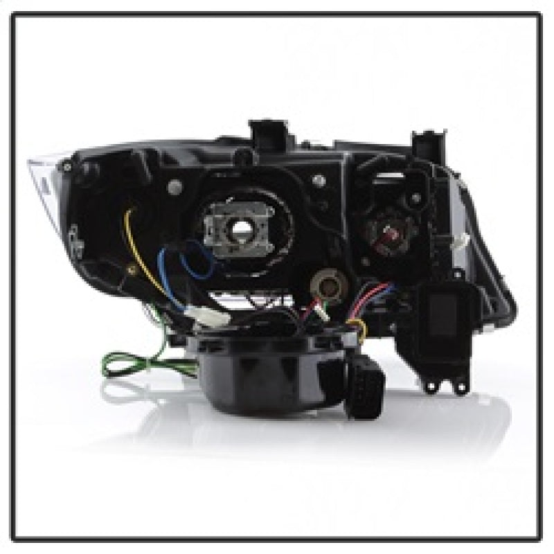 Spyder BMW E90 3-Series 06-08 4DR V2 Headlights - HID Only - Black PRO-YD-BMWE9005V2-HID-DRL-BK 5083852