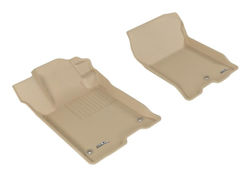 3D MAXpider 2015-2020 Acura TLX FWD Kagu 1st Row Floormat - Tan L1AC00911502