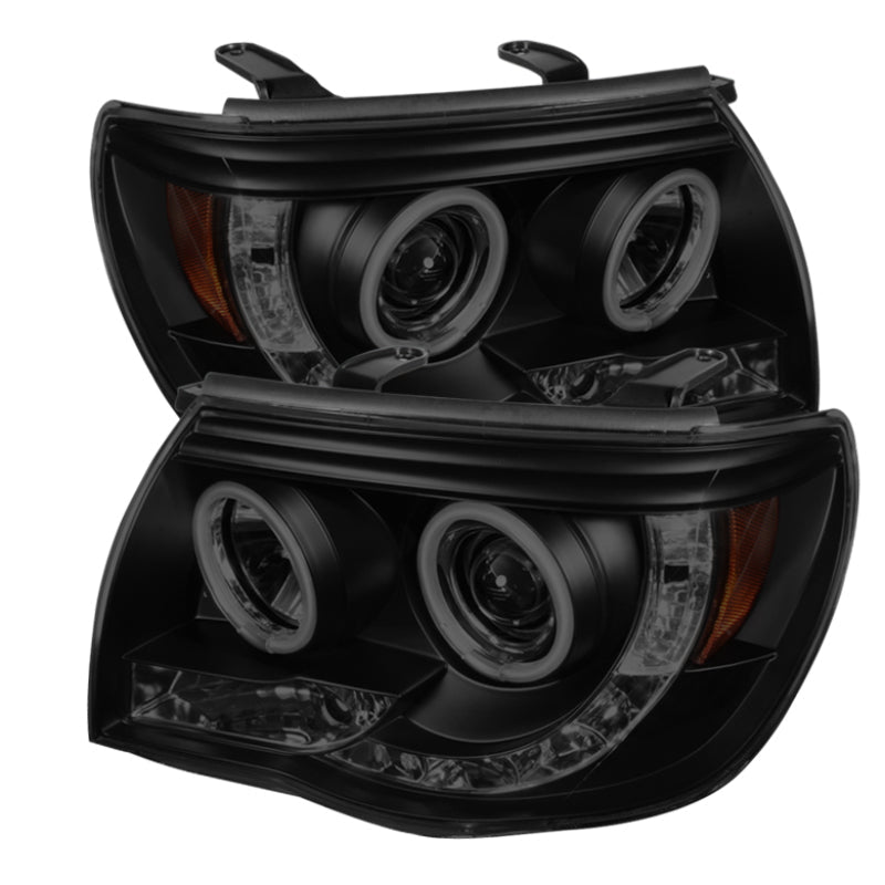 Spyder Toyota Tacoma 05-11 Projector Headlights CCFL Halo LED Blk Smke PRO-YD-TT05-CCFL-BSM 5079046