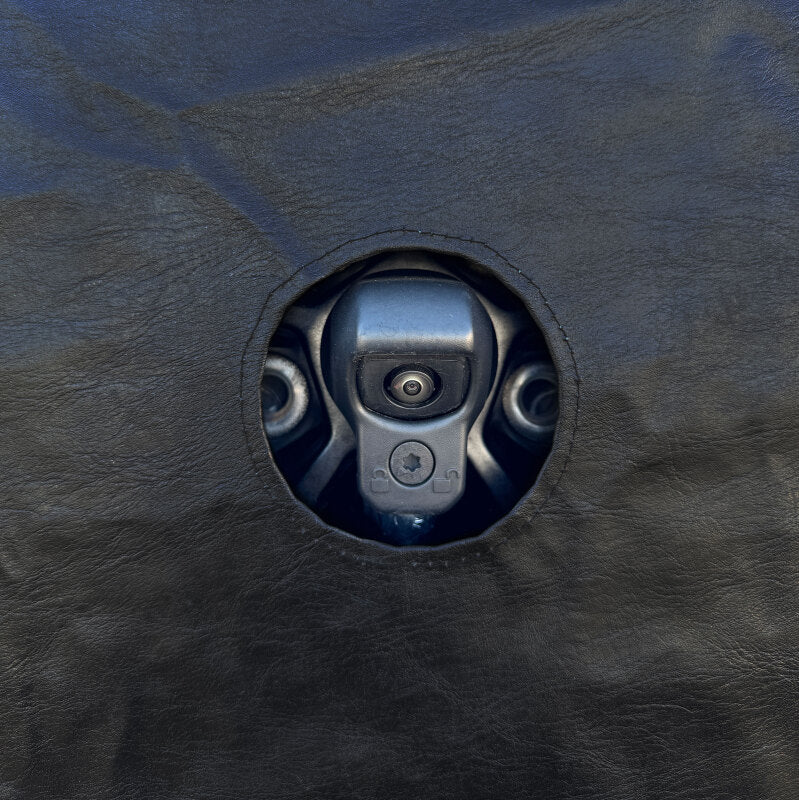 Covercraft Heavy Duty Spare Tire Cover w/ Back Up Camera Opening - Large ST1103BK