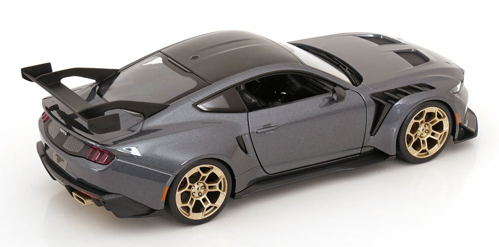 Maisto 2024 Ford USA Mustang GTD 5.2L V8 Coupe Grey 1:18