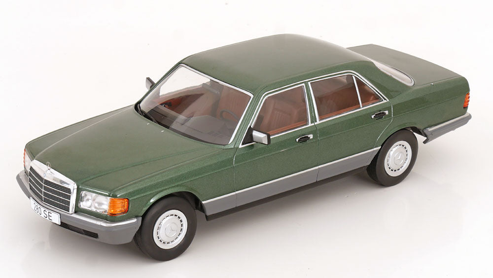 MCG 1979 Mercedes-Benz S-Class (W126) Green Metallic 1:18