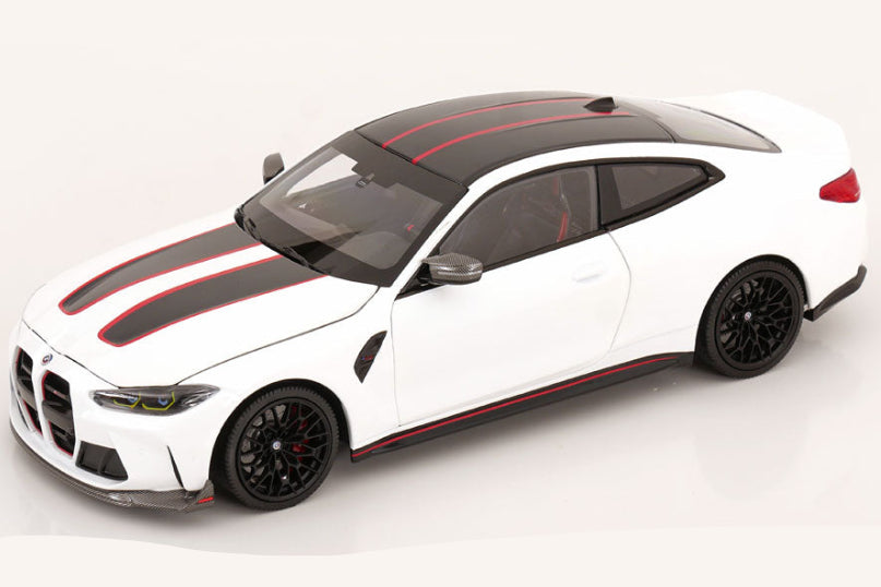 Minichamps 2022 BMW M4 CSL Coupe (G82) White 1:18