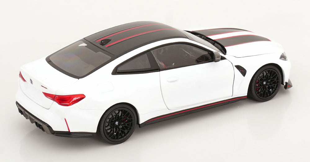 Minichamps 2022 BMW M4 CSL Coupe (G82) White 1:18