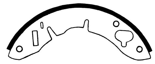 Porterfield Brake Shoes for 1970 AUSTIN MINI COOPER S