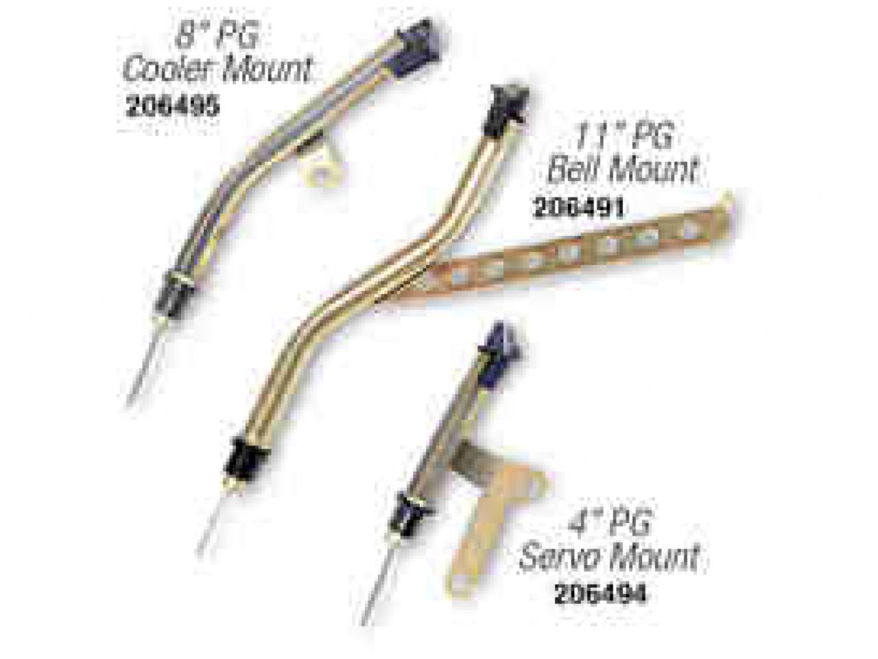 ATI Performance Products TH350 - Chevy, Bell Mount, 23" Forward Bent