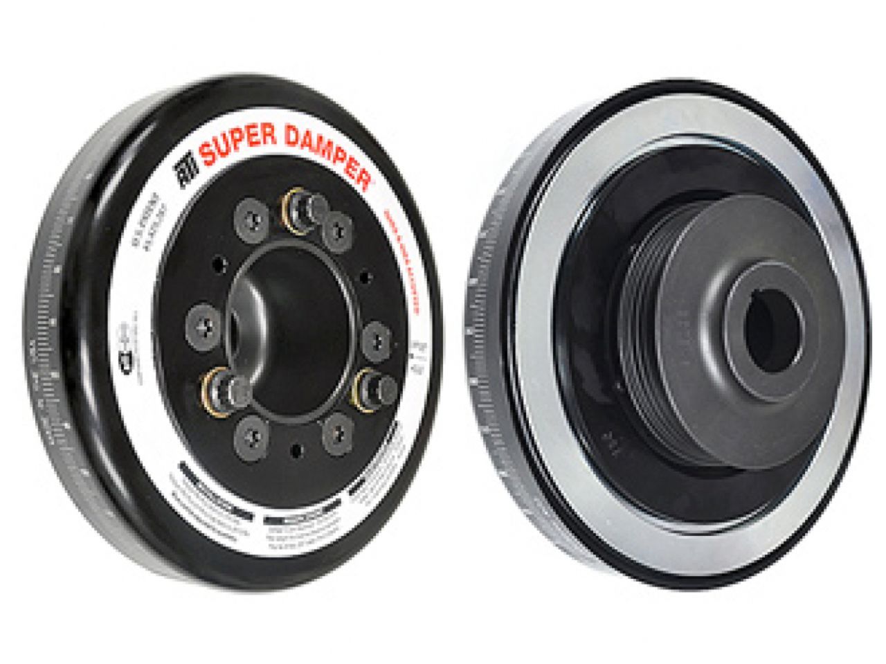 ATI Performance Products Damper - 7 - Al Lw - 4 Serp Grv - Honda B Series St Hub 2 Ring