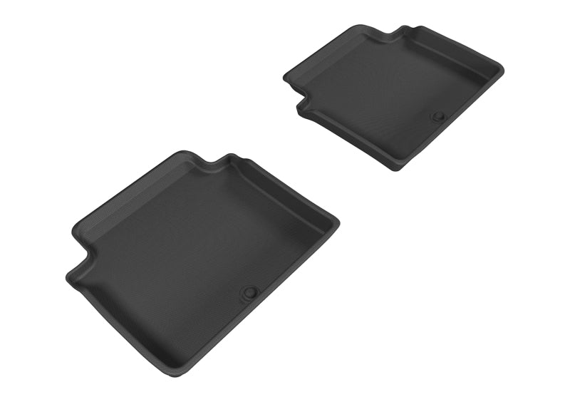 3D MAXpider 2015-2020 Genesis/Hyundai G80/Genesis Sedan Kagu 2nd Row Floormats - Gray L1HY05021501
