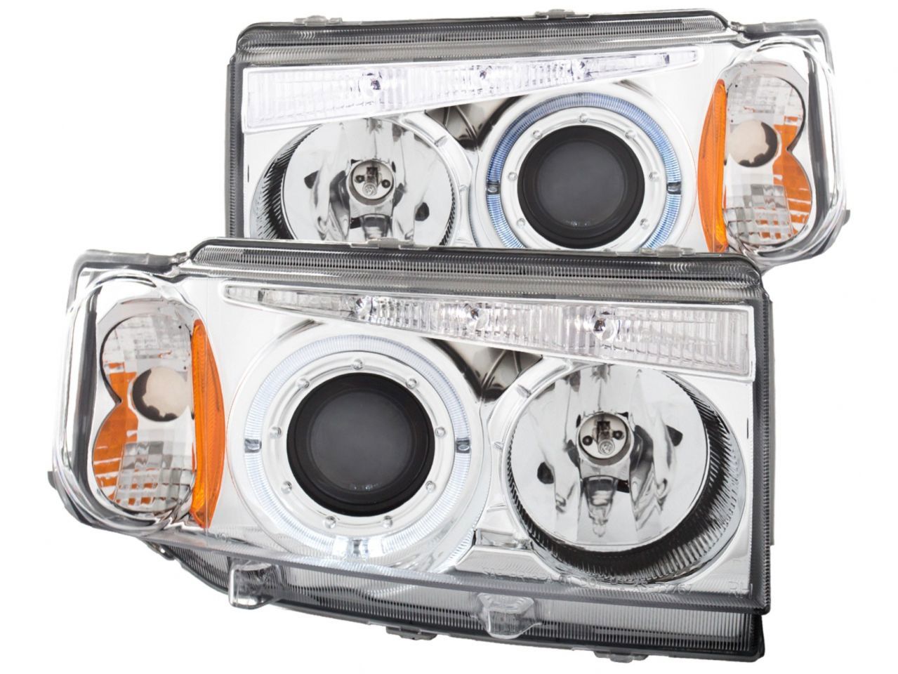 Anzo 2004-2007 Scion Xb Projector Headlights w/ Halo Chrome G2