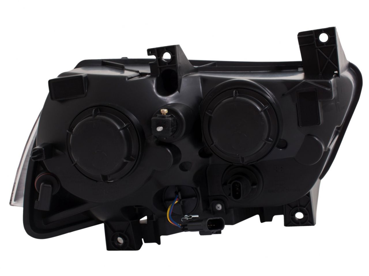 Anzo  11-14 Dodge Charger Projector Headlights w/ Plank Style Design