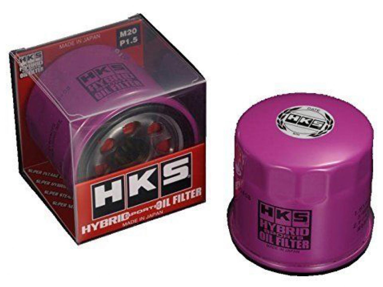 HKS Super Hybrid Oil Filter 80mm (M20)