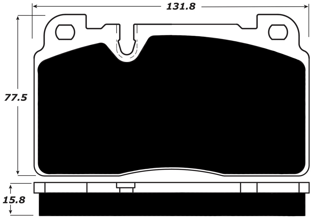 Porterfield Brake Pads for 2017 AUDI Q5 - 3.0TDi w/Brembo Calipers