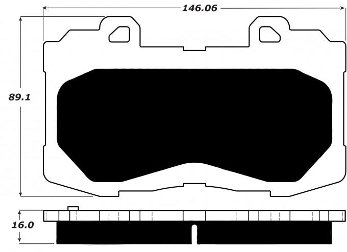 Porterfield Brake Pads for 2015 CHEVROLET COLORADO