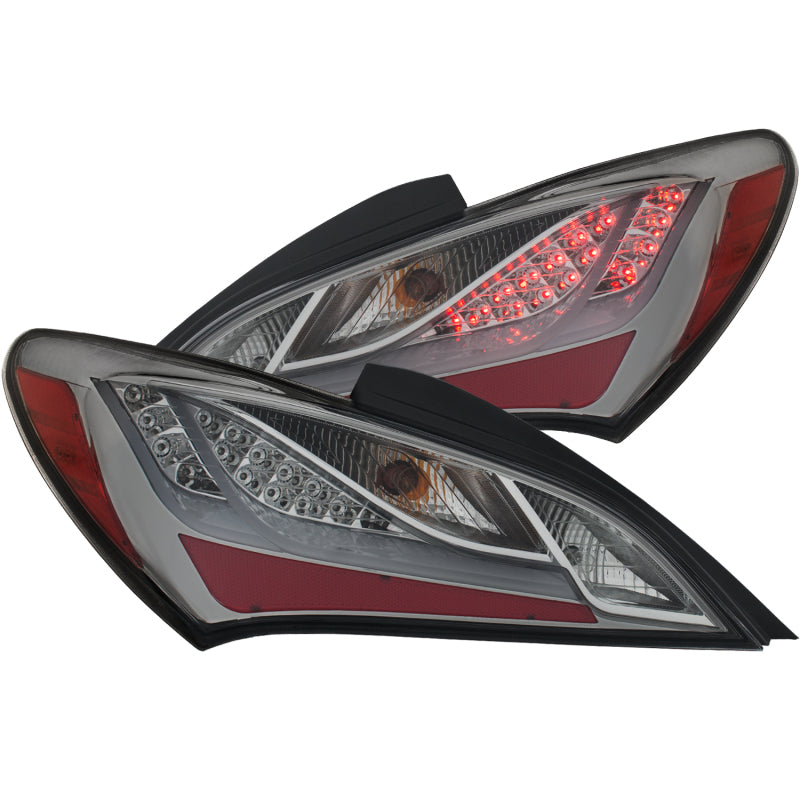 Anzo 2010-2013 Hyundai Genesis LED Taillights Smoke