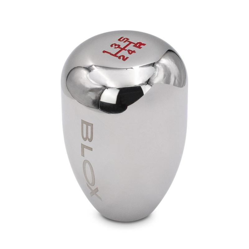 BLOX Racing Limited Series 5-Speed Billet Shift Knob Chrome Finish - M12X1.25 BXAC-00232-CM