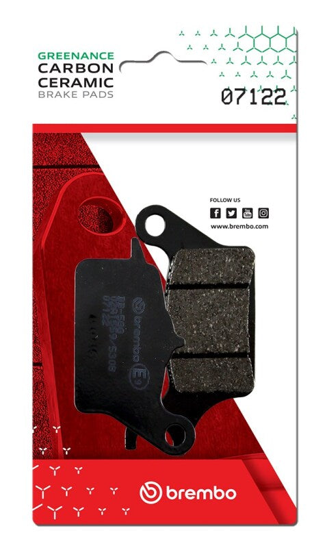 Brembo OE Honda Nsc/Honda Vision Carbon Ceramic Brake Pad - Front 07122