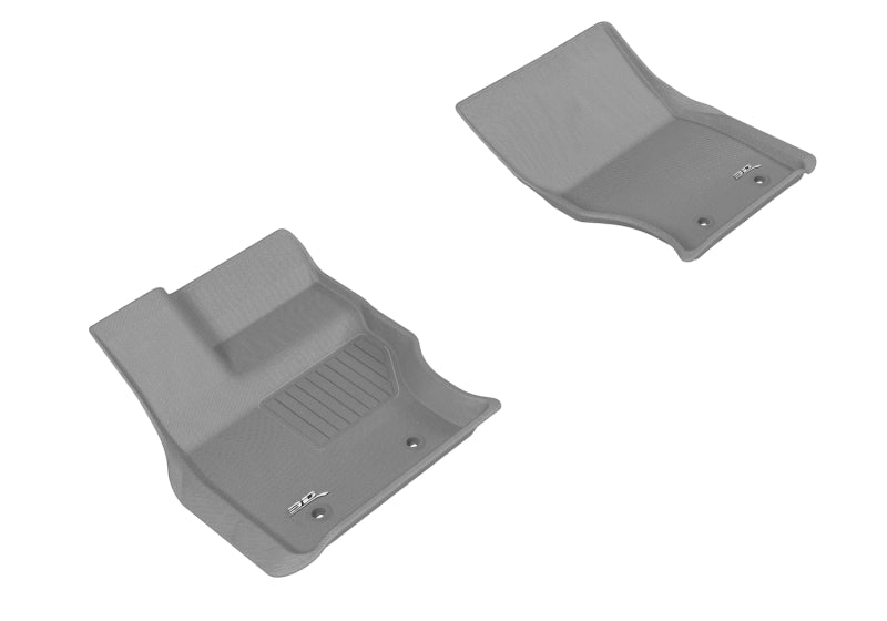 3D MAXpider 2013-2020 Land Rover Range Rover/Range Rover Sport Kagu 1st Row Floormat - Gray L1LR01011501