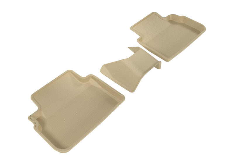 3D MAXpider 2017-2019 Subaru Impreza/Crosstrek Kagu 2nd Row Floormats - Tan L1SB02221502