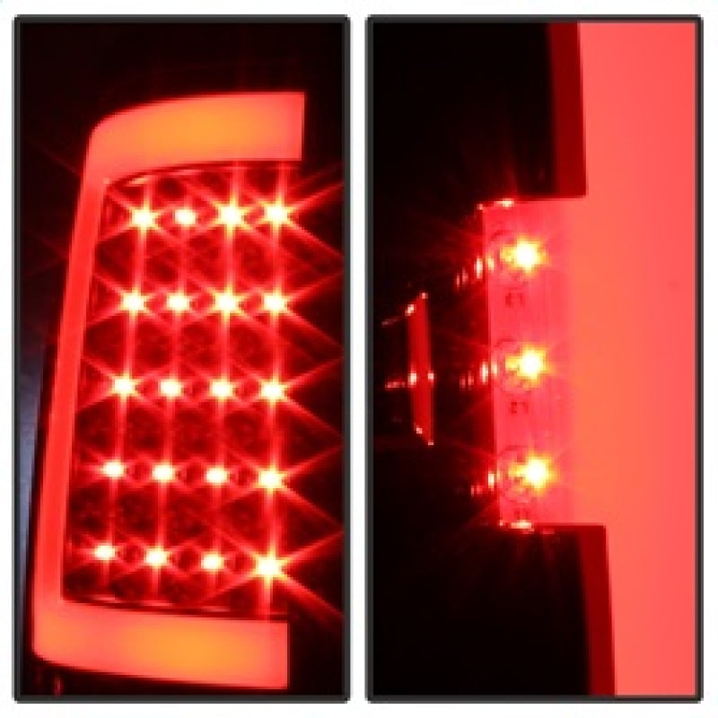 SPYDER Xtune GMC Sierra 07-13 LED Tail Lights Black ALT-ON-GS07-G2-LED-BK 5081551