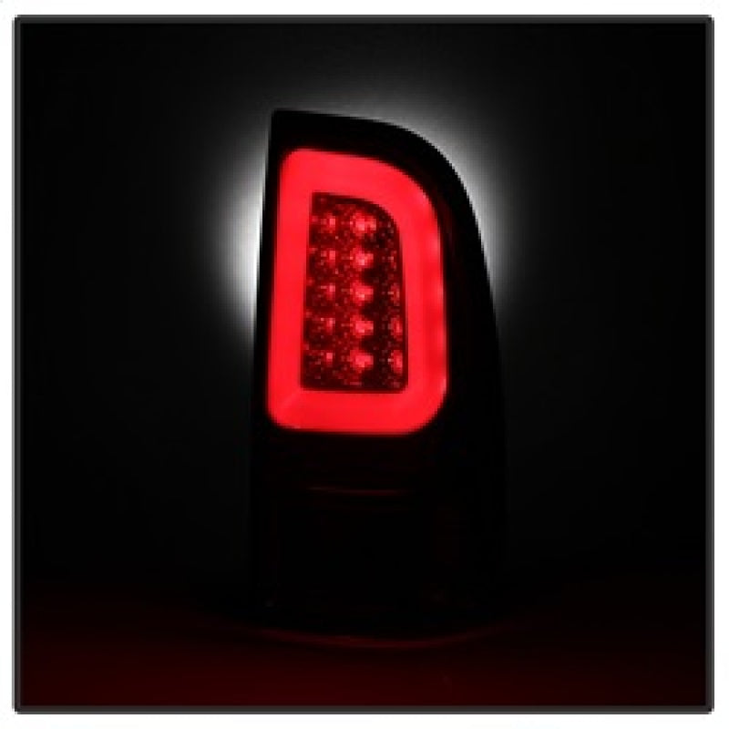 Spyder 97-03 Ford F150 Stylsd. F250 V3 Light Bar LED Tail Lights - Red/Clr ALT-YD-FF15097V3-LBLED-RC 5084453