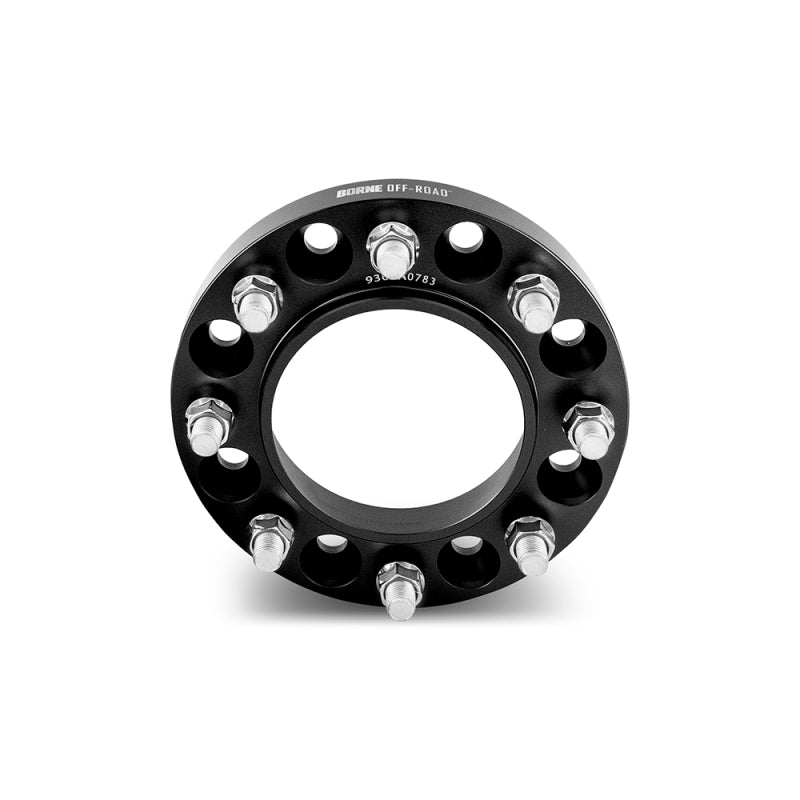 Borne Off-Road Wheel Spacers 8x165.1 116.7 25 M14 Black BNWS-008-250BK