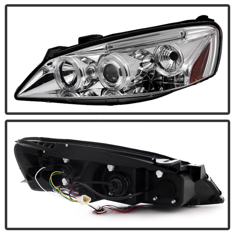 Spyder Pontiac G6 2/4DR 05-08 Projector Headlights LED Halo LED Chrm PRO-YD-PG605-HL-C 5011602