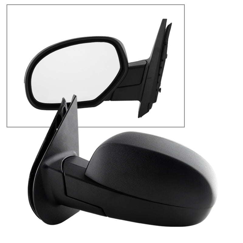 SPYDER Xtune Chevy Silverado 08-13 OE Mirror Textured Power Heated Left MIR-08042-D52-P-L 9934735