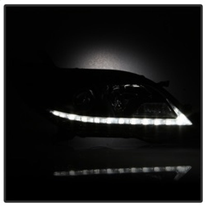 Spyder 2015-2017 Toyota Sienna Projector Headlights - DRL LED - Black PRO-YD-TSEN15-DRL-BK 5084002