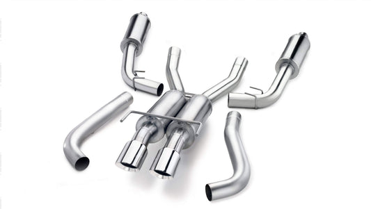 Corsa 1996-2002 Dodge Viper RT Exhaust | Sport / 3.0 in Cat-Back 4.0 in Single Tips | GTS 8.0L Hi-Flow Cat (14119)