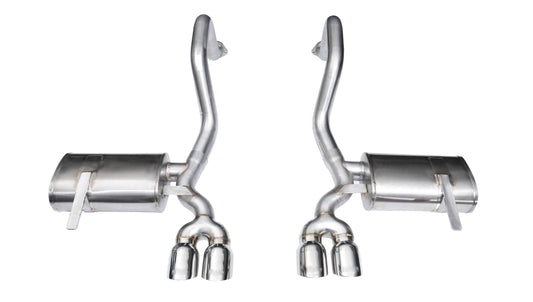 Corsa Xtreme / 2.5 in Axle-Back 3.5 in Twin Tips | 1997-2004 Corvette C5 (14132)