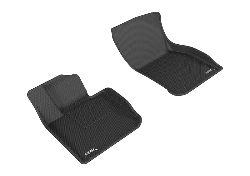 3D MAXpider 2014-2019 Mini Hardtop 4-Door Kagu 1st Row Floormat - Black L1MN01511509