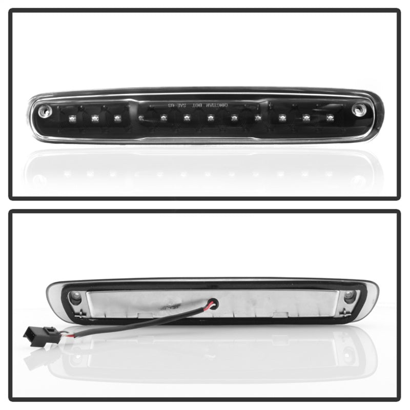 SPYDER xTune Chevy Silverado 07-13 / GMC Sierra 07-13 LED 3RD Brake Light - Black BKL-CSIL07-LED-BK 9037443