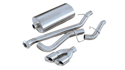 Corsa Sport / 3.0 in Cat-Back 4.0 in Twin Tips | 2001-2006 Z71 Suburban, Yukon XL 5.3L (14237)