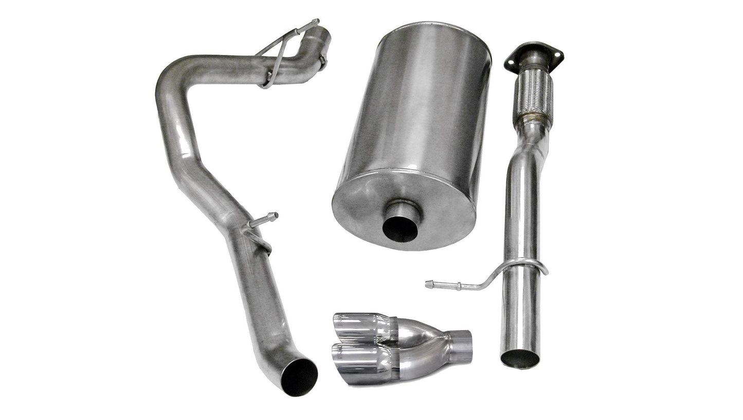 Corsa Sport / 3.0 in Cat-Back 4.0 in Twin Tips | 2007-2009 Avalanche Suburban Yukon XL 5.3L 6.0L (14246)
