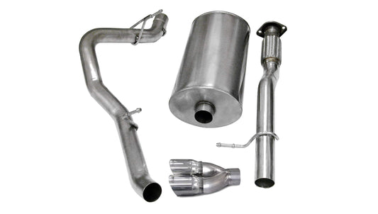 Corsa Sport / 3.0 in Cat-Back 4.0 in Twin Tips | 2007-2009 Avalanche Suburban Yukon XL 5.3L 6.0L (14246)