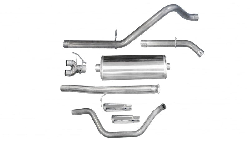 Corsa Performance 10-13 Chevrolet Silverado Ext. Cab/Std. Bed 1500 4.8L V8 Polished Spor