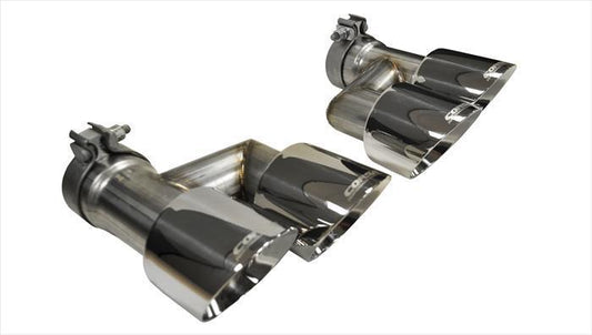 Corsa Replacement / 4.0 in Twin Tip Kit | 2015-2017 Ford Mustang GT 5.0L V8 CORSA Systems (14333)
