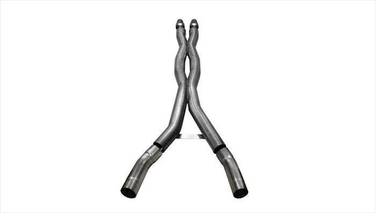 Corsa Res-Delete / 3.0 in Double X-Pipe | 2015-2020 Ford Mustang GT350 (14347)