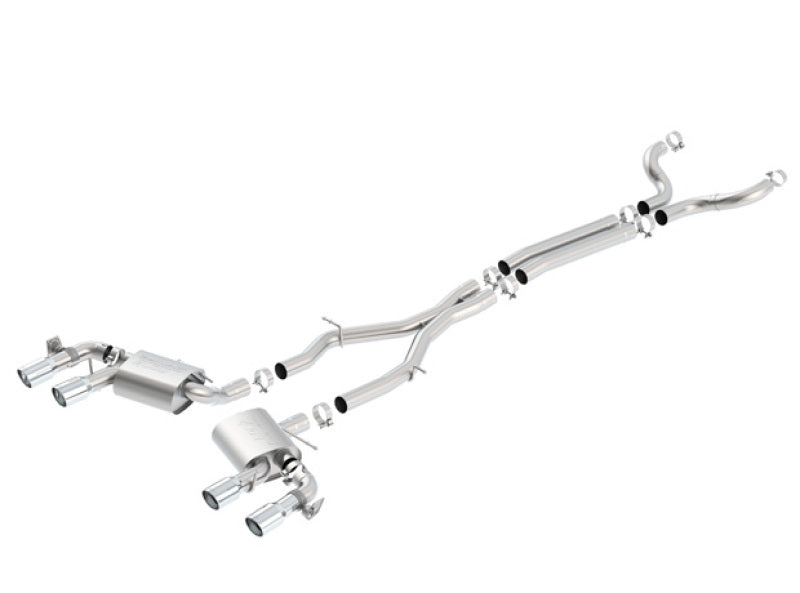 Borla 2017+ Chevy Camaro ZL1 6.2L S-Type Catback Exhaust w/ Dual Split Rear Exit 140726