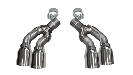 Corsa [OPEN BOX] Replacement / 4.0 in Twin Tip Kit | 2016-2019 CTS-V 6.2L CORSA Systems (14359)