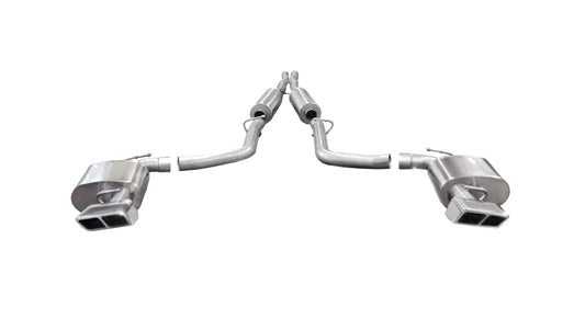 Corsa Xtreme / 2.75 in Cat-Back GTX2 Tips | 2011-2014 Challenger SRT 6.4L Manual (14424)