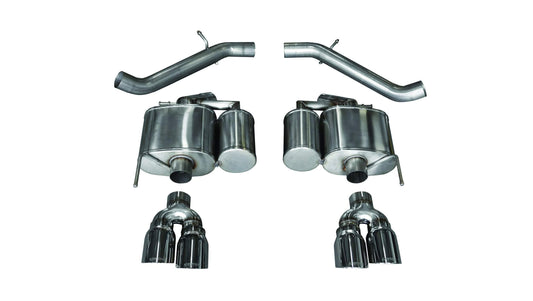 Corsa Sport / 3.0 in Axle-Back 4.0 in Twin Tips | 2016-2019 Cadillac ATS-V (14478)