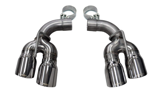 Corsa Replacement / Pro-Series 4.0 in Twin Tip Kit | 2016-2024 Camaro SS ZL1 CORSA Systems (14774)