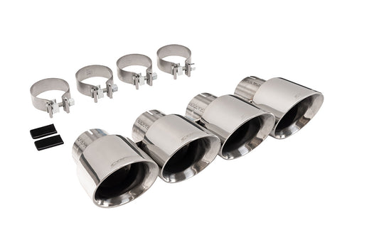 Corsa Replacement / 4.5 in Twin (Quad) Tip Kit | 2014-2019 Corvette C7 CORSA Systems (w NPP Valves) (14778)