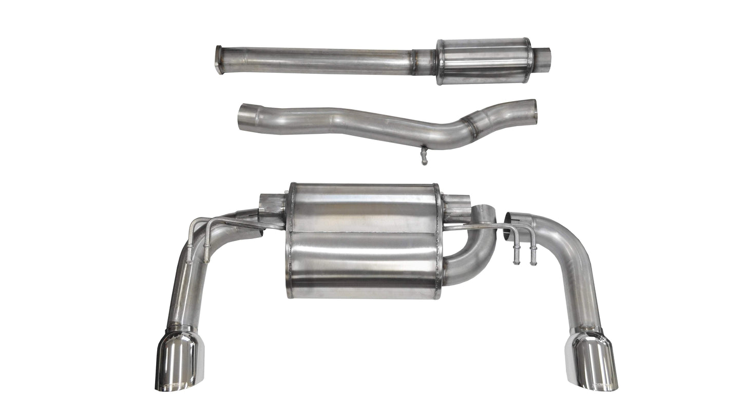 Corsa [OPEN BOX ITEM] Sport / 3.0 in Cat-Back 4.5 in Tips | 2008-2015 Mitsubishi Lancer Evo X (14858)